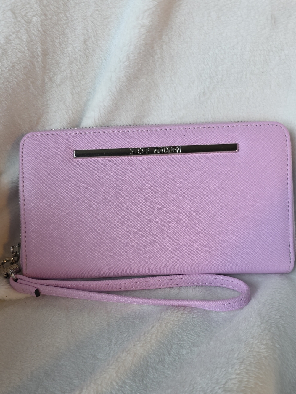 Steve Madden Lavender Wristlet Clutch